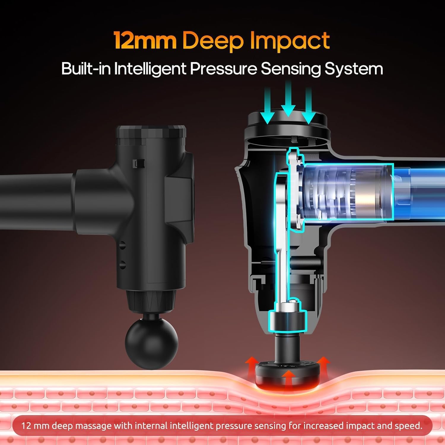 LimitlessDrive Heated Mini Massage Gun